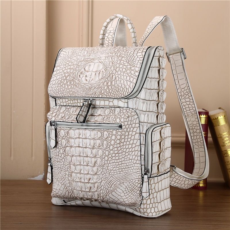Luxury Bags That Fit Laptop - New Brand Alligator Genuine Leather Men