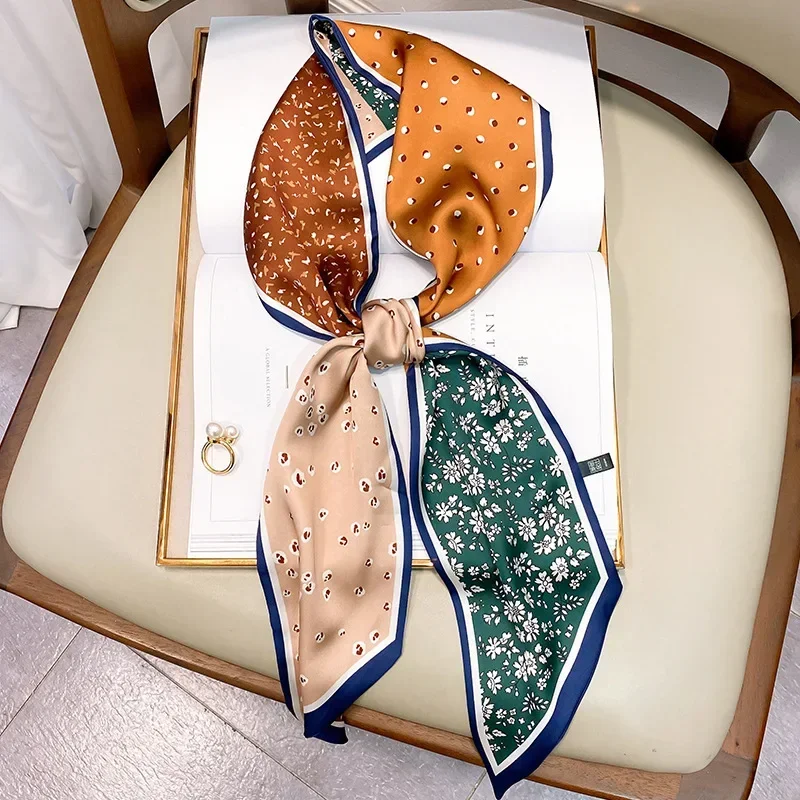 Design Print Skinny Scarf Plai - Luxury Bags Designer recensione e prezzo