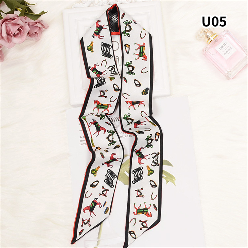 Horse Plaid Skinny Scarf Women - Luxury Bags For Women Brands recensione e prezzo