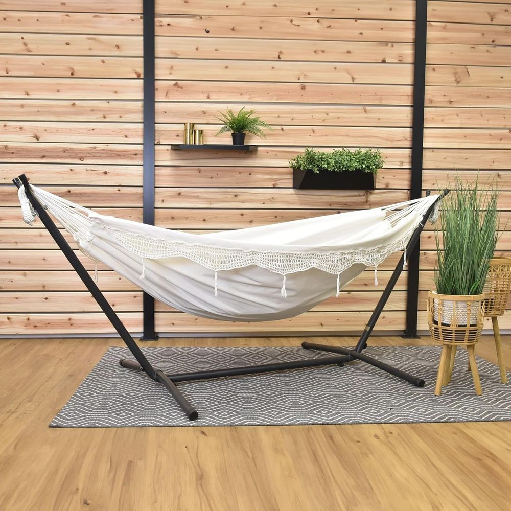 Luxury Double Cotton Hammock w - Luxury Bags In Usa recensione e prezzo