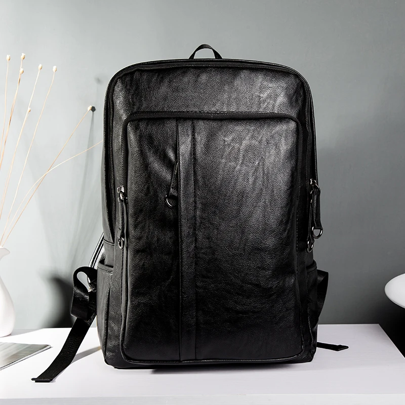 Men's Backpack Men Genuine Lea - Luxury Bags That Fit Laptop recensione e prezzo