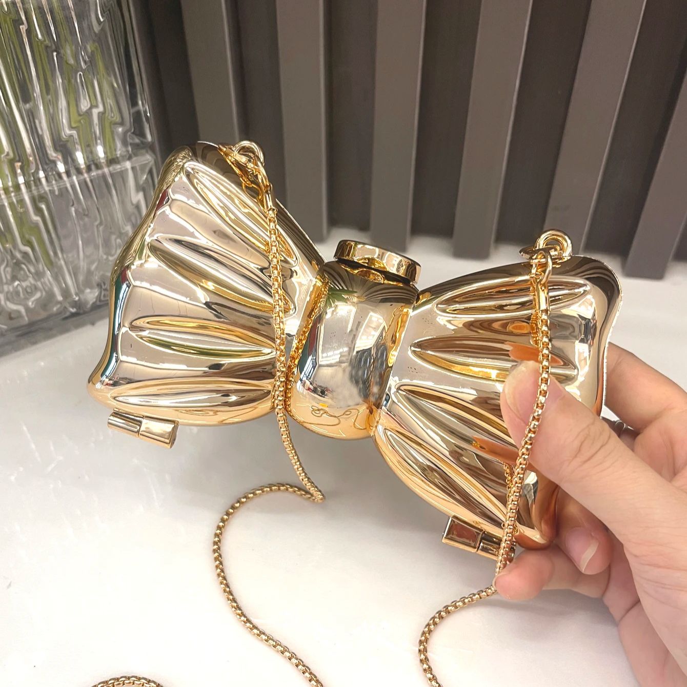 Golden Evening bag  Purses and - Luxury Bags Designer recensione e prezzo