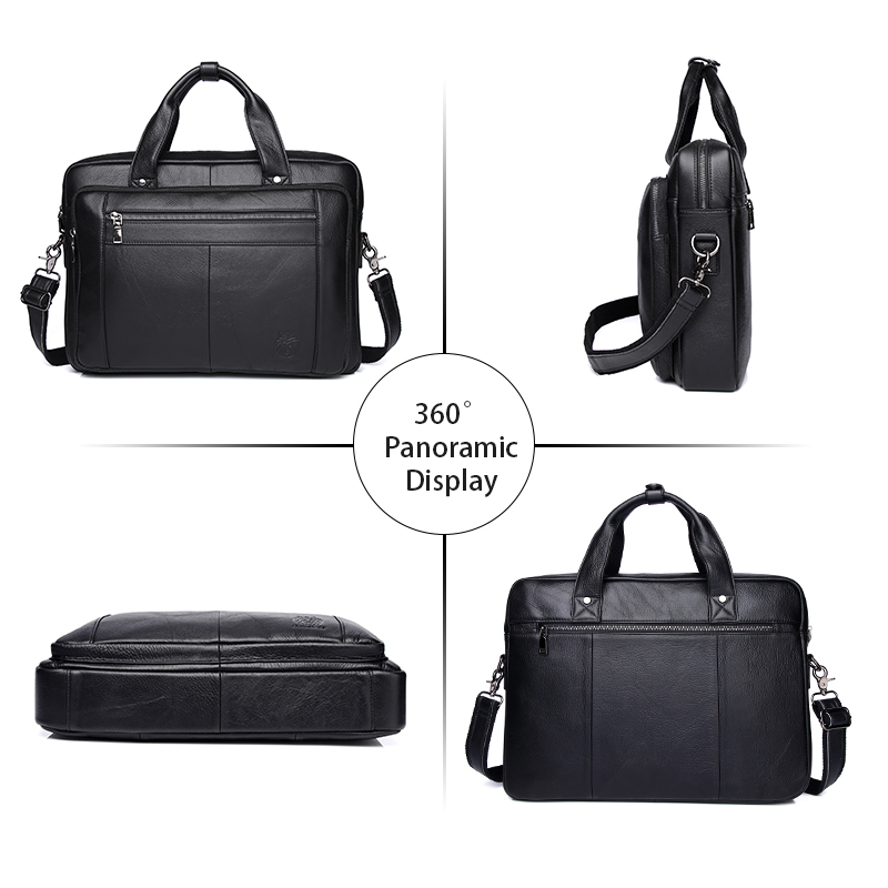 SCHLATUM Genuine Leather Bussi - Luxury Bags That Fit Laptop recensione e prezzo
