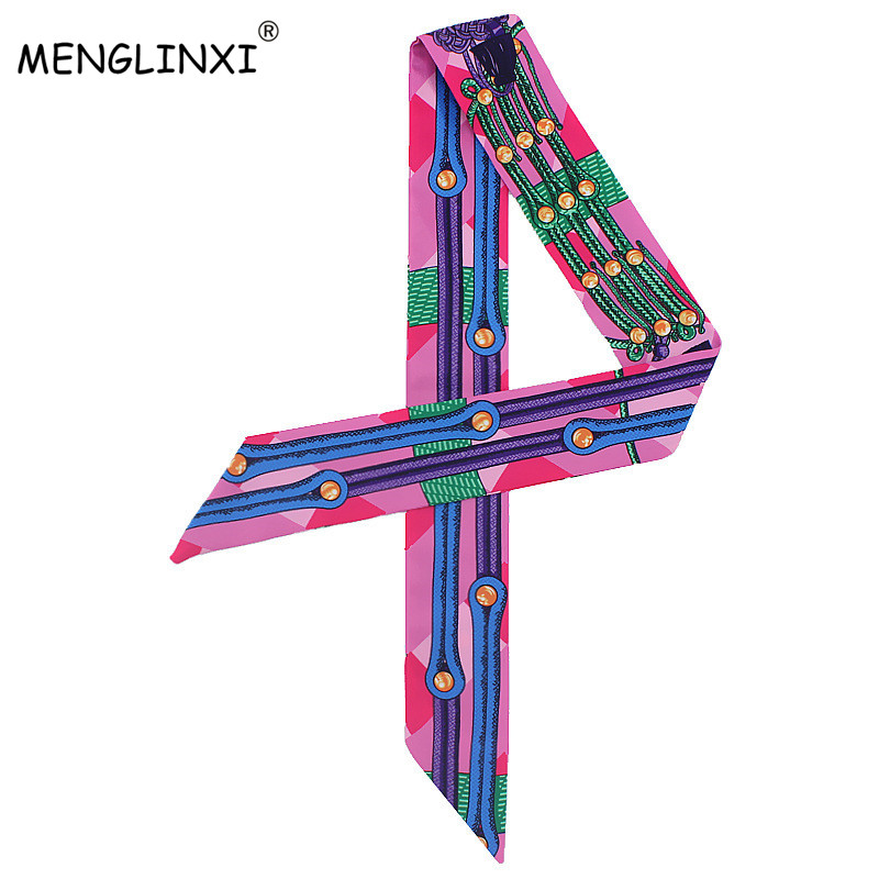New Chain Print Small Silk Sca - Luxury Bags For Women Brands recensione e prezzo