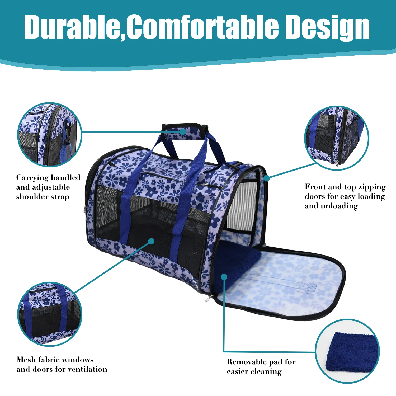 Soft-Sided Pet Carrier In USA  - Luxury Bags In Usa recensione e prezzo