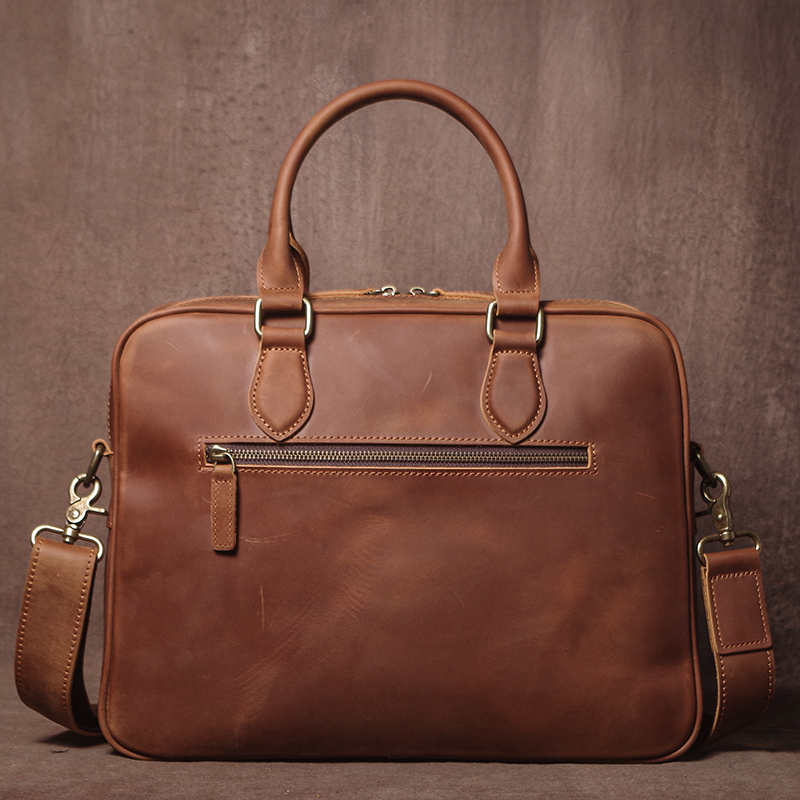 GURO Men Crazy Horse Cowhide B - Luxury Bags That Fit Laptop recensione e prezzo