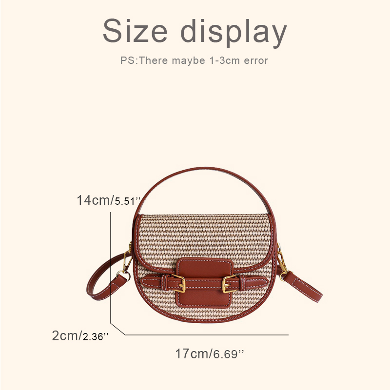England Style Mini Straw Saddl - Luxury Bags Designer recensione e prezzo