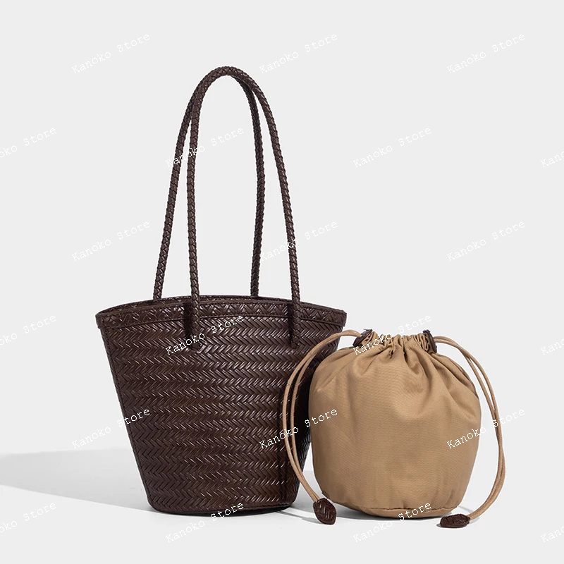 weave drawstring bucket undera - Luxury Bags Designer recensione e prezzo