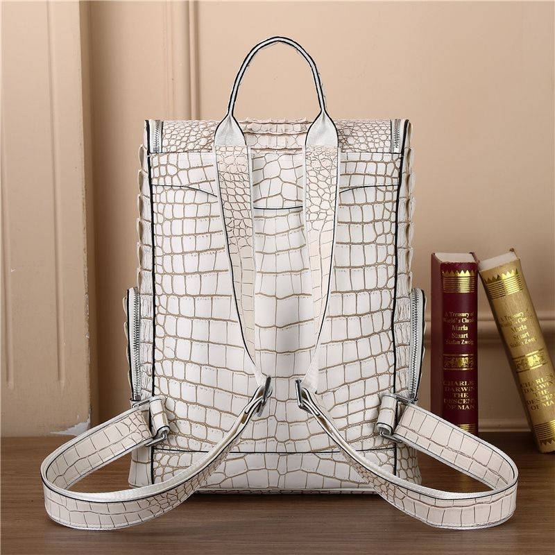 New Brand Alligator Genuine Le - Luxury Bags That Fit Laptop recensione e prezzo
