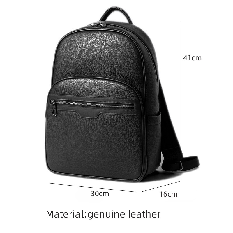 New Brand Genuine Leather Men  - Luxury Bags That Fit Laptop recensione e prezzo
